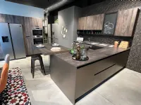 CUCINA con penisola Arredo3 Kali plana  SCONTATA 65%