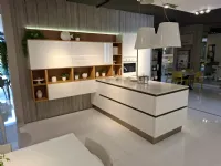 Cucina Veneta cucine Oyster pro laccata bianco lucido OFFERTA OUTLET sconto 60% 