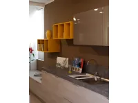 Cucina con penisola moderna Cedro Arrex a prezzo scontato