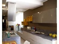 Cucina con penisola moderna Cedro Arrex a prezzo scontato