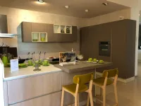 Cucina con penisola moderna Grafica scratch Valdesign a prezzo scontato