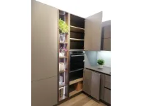 Cucina con penisola moderna grigia Veneta cucine Like j a soli 12500 Euro