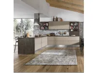 cucina con penisola moderna i integrata essential in offerta  