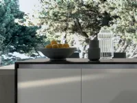 Cucina con penisola moderna Round  Arredo3 su misure personalizzabile 
