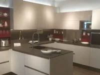 Cucina con penisola moderna Start presa Veneta cucine a prezzo scontato