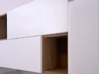 Cucina tortora moderna con penisola Time Gentili group a soli 6840 Euro