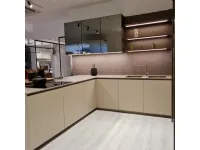 Cucina con penisola in laminato opaco a prezzo scontato 59%