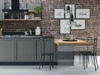Cucina altri colori moderna con penisola Prima cucine Noah a soli 4560