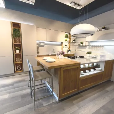 CUCINA con penisola Veneta cucine Milano SCONTATA 53%