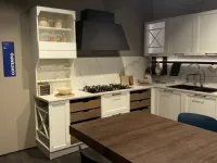 Cucina ad angolo in legno a prezzo scontato 50%