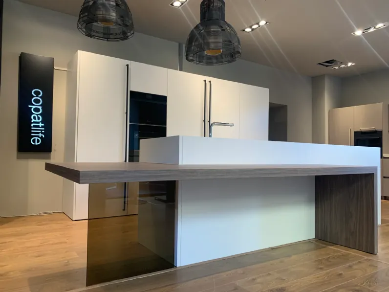 Cucina a PREZZI OUTLET in laccata opaco Copat cucine -40%