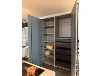 Cucina con isola in laccata opaco a prezzo scontato 50%