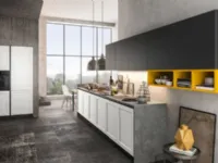 Cucina Arredo3 country lineare bianca in laccata Mhid_maiocchi