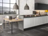 Cucina Arredo3 country lineare bianca in laccata Mhid_maiocchi