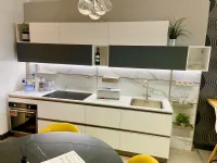Cucina a PREZZI OUTLET in laminato opaco Creo -31%