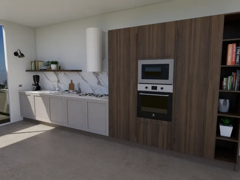 CUCINA lineare Arredo3 Cucina alma composizione a SCONTATA 40%