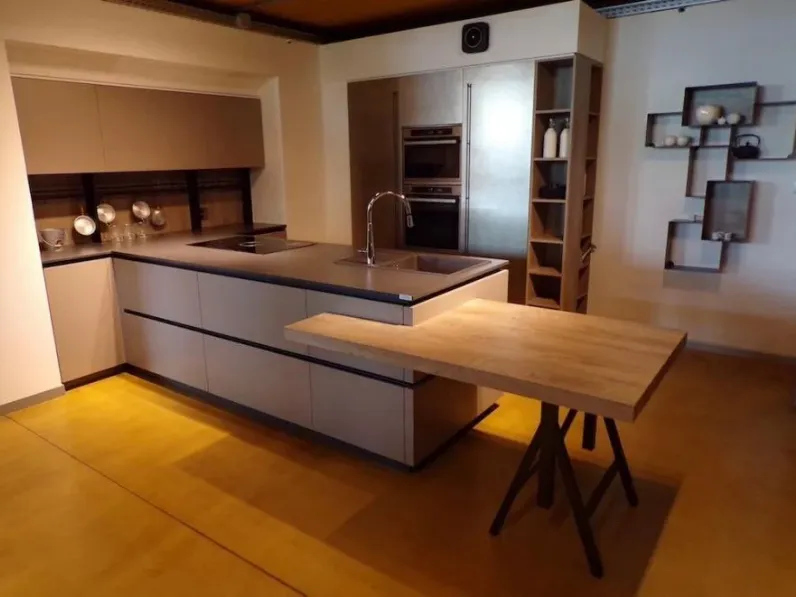 Cucina a PREZZI OUTLET in laminato materico Ar-tre -54%