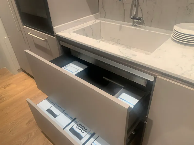 Cucina con penisola design tortora Copat cucine Cucina copat a soli 13500 Euro