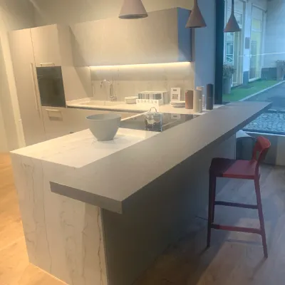 Cucina con penisola design tortora Copat cucine Cucina copat a soli 13500 Euro