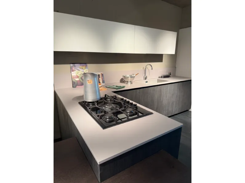 Cucina rovere moro moderna ad angolo Copat cucine Cucina copatlife 21 a soli 8775 Euro