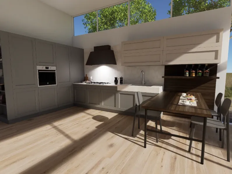 Cucina Cucina frida composizione 4 di Arredo3 scontata -40%