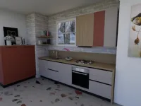 Cucina lineare in laminato opaco altri colori Cucina kali composizione 16 a prezzo scontato