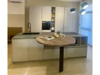 Cucina Cucina lain gola design altri colori Euromobil con isola scontata 45%