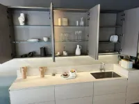 Cucina modello Cucina lineare lago 36e8 cut parete Lago PREZZO SCONTATO 45%