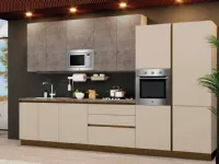 Cucina a PREZZI OUTLET in melaminico Md work -55%