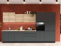 Cucina a PREZZI OUTLET in melaminico Md work -55%
