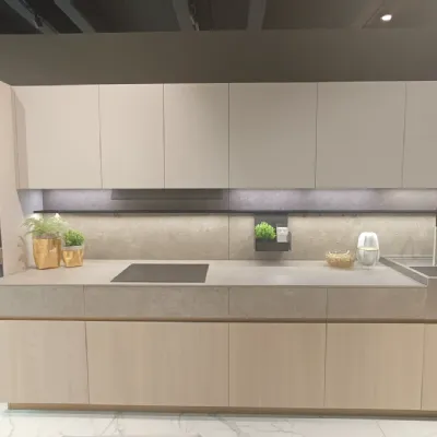 Cucina lineare in laminato opaco altri colori Cucina maxima 2.2 a prezzo ribassato
