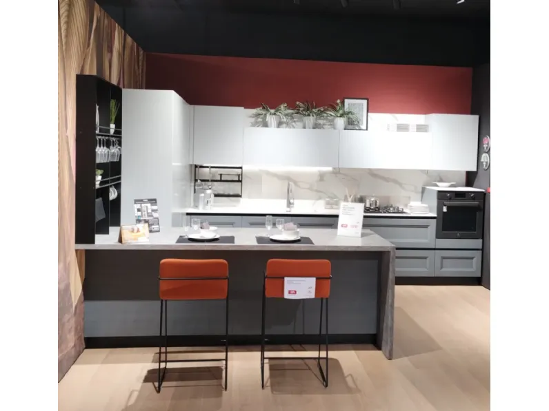 Cucina Cucina mod gea  micra di Evo cucine scontata -50%
