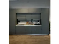 Cucina ad angolo in laminato opaco a prezzo scontato 40%