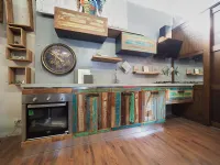 Cucina Cucina multicolor  moderna vintage   lineare Collezione esclusiva con uno sconto imperdibile