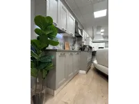 Cucina Mobilturi moderna lineare grigia in laminato opaco Cucina nina