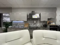 Cucina Mobilturi moderna lineare grigia in laminato opaco Cucina nina