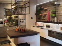 Cucina Cucina scavolini mia in sconto prezzo outlet design grigio ad isola Scavolini