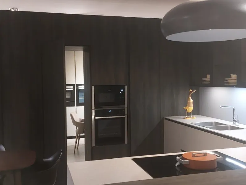 Cucina moderna ad angolo Cucina step Arrital a prezzo scontato