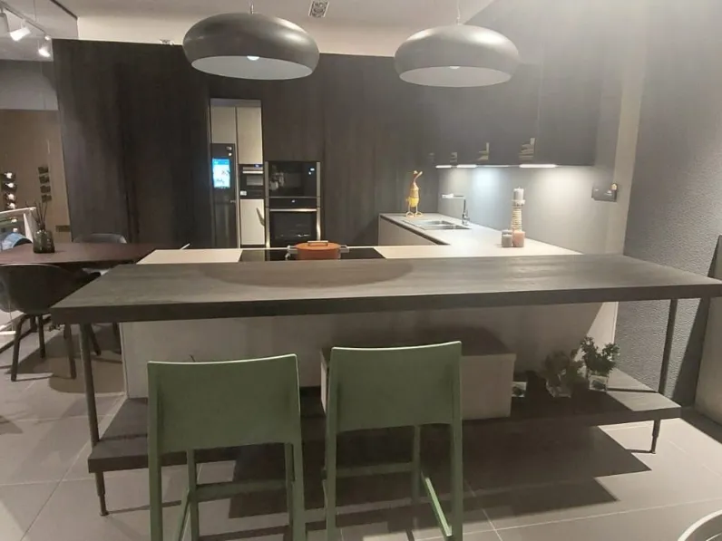 Cucina moderna ad angolo Cucina step Arrital a prezzo scontato