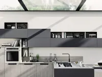 Cucina Cucina stile unico moderna altri colori con penisola Colombini casa