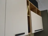 Cucina con isola in laminato opaco a prezzo ribassato 35%