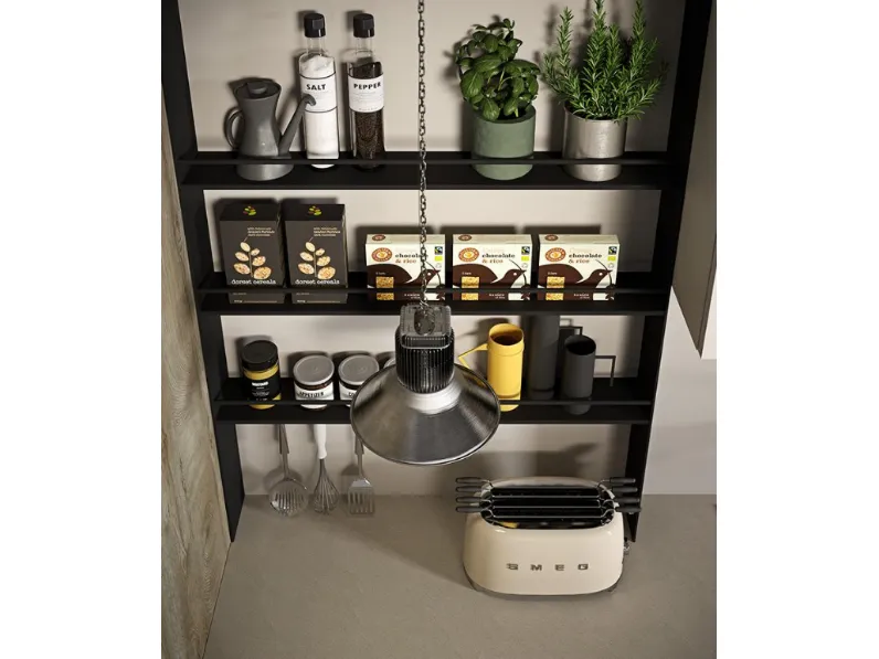 Cucina Cucine store moderna ad angolo altri colori in laminato materico Lignea