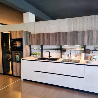 Cucina D23 design altri colori lineare Doimo cucine scontata 36%