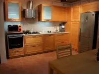 Cucina Del tongo Capalbio rovere cherry  OFFERTA OUTLET