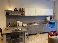 Cucina altri colori design con penisola Dema Quadra a soli 4100�