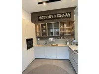 Cucina grigia design ad angolo Sign Ernestomeda a soli 18000