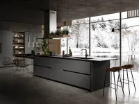 Cucina a PREZZI OUTLET in laminato opaco Antares -37%