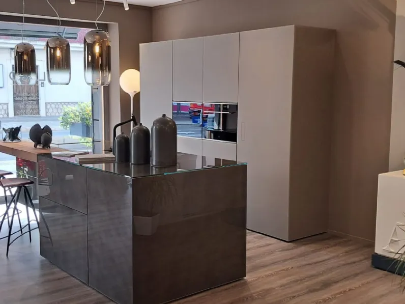 Cucina antracite design con isola Lago Cucina lago a soli 27000