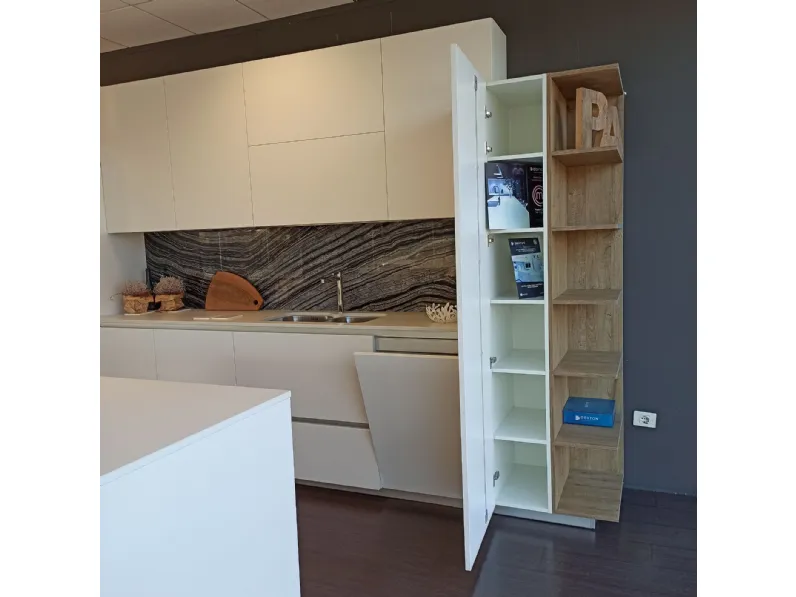 Cucina con isola Gentili group Time SCONTATA 66%
