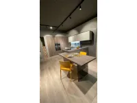 Cucina design con penisola Cloe Arredo3 a prezzo scontato